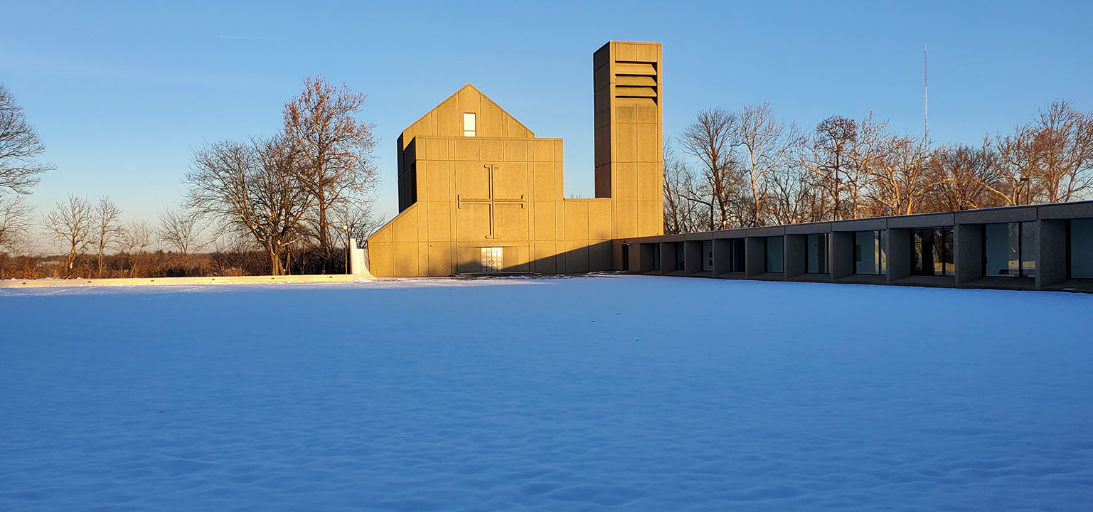 Chapel Building in the Winter