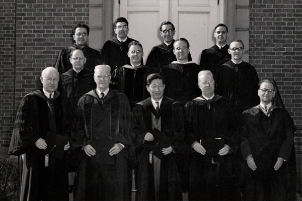 Butler School of Religion Faculty from 1951-1952